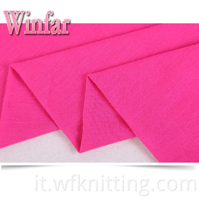 Solid Color Polyester Spandex Knit Fabrics